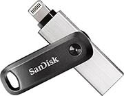 SDIX60N-128G-GN6NE IXPAND GO 128GB USB 3.0 TYPE-A AND LIGHTNING FLASH DRIVE SANDISK από το e-SHOP