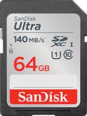 SDSDUNB-064G-GN6IN ULTRA 64GB SDXC UHS-I U1 CLASS 10 SANDISK από το e-SHOP