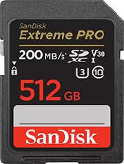 SDSDXXD-512G-GN4IN EXTREME PRO 512GB SDXC UHS-I U3 V30 CLASS 10 SANDISK