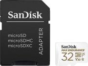 SDSQQVR-032G-GN6IA MAX ENDURANCE 32GB MICRO SDHC U3 V3 SANDISK από το e-SHOP