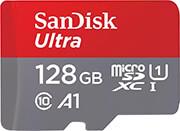 SDSQUAB-128G-GN6IA ULTRA 128GB MICRO SDXC UHS-I U1 A1 + SD ADAPTER SANDISK από το e-SHOP