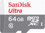 SDSQUNR-064G-GN3MN 64GB ULTRA U1 MICRO SDXC UHS-I CLASS 10 SANDISK