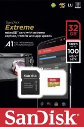 SDSQXAF-032G-GN6MA EXTREME A1 V30 32GB MICRO SDHC UHS-I U3 WITH ADAPTER SANDISK