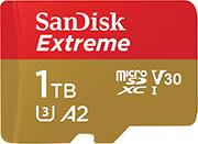SDSQXAV-1T00-GN6MA EXTREME 1TB MICRO SDXC UHS-I CARD U3 V30 A2 SANDISK