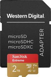 SDSQXAV-2T00-GN6MA EXTREME 2TB MICRO SDXC UHS-I CARD U3 V30 A2 SANDISK