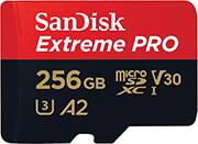 SDSQXCD-256G-GN6MA EXTREME PRO 256GB MICRO SDXC U3 V30 A2 WITH ADAPTER SANDISK