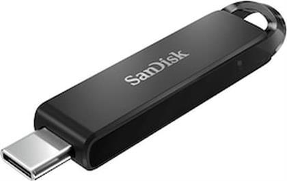 ULTRA 64GB USB 3.1 STICK ΜΕ ΣΥΝΔΕΣΗ USB-C ΜΑΥΡΟ SANDISK