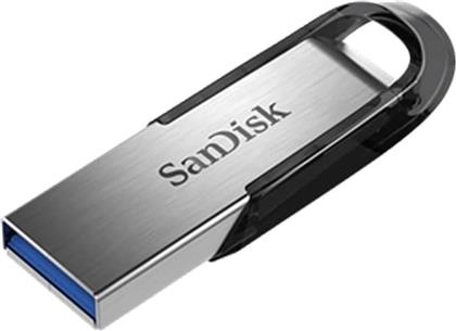 ULTRA FLAIR 16GB USB 3.0 STICK ΑΣΗΜΙ/ΜΑΥΡΟ SANDISK
