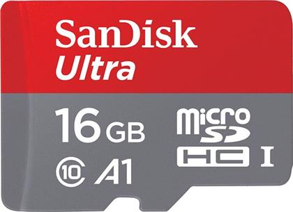 ULTRA UHS-I CLASS 10 16GB 98MB/S MICROSD ΚΑΡΤΑ ΜΝΗΜΗΣ SANDISK