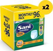 ΕΣΩΡΟΥΧΑ ΑΚΡΑΤΕΙΑΣ PANTS MONTHLY PACK NO2 MEDIUM (4X24) 96 TEM X2 SANI