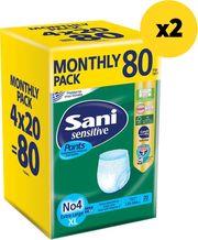 PANTS ΝΟ4 EX. LARGE (4 X 20) 80TEM X2 SANI