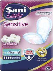 ΣΕΡΒΙΕΤΕΣ ΑΚΡΑΤΕΙΑΣ LADY SENSITIVE NORMAL 20 TEM SANI