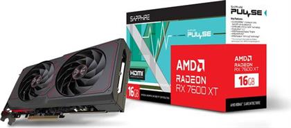 AMD RADEON RX 7600 XT 16GB PULSE ΚΑΡΤΑ ΓΡΑΦΙΚΩΝ SAPPHIRE