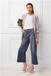 ΓΥΝΑΙΚΕΙΟ ΤΖΙΝ ΠΑΝΤΕΛΟΝΙ CROPPED WIDE LEG ''CHIRSTY'' - 2-600051 ΓΚΡΙ SARAH LAWRENCE JEANS