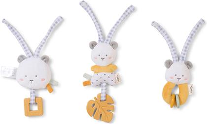 ΚΡΕΜΑΣΤΑ ΛΟΥΤΡΙΝΑ ΖΩΑΚΙΑ ΔΡΑΣΤΗΡΙΟΤΗΤΑΣ (ΣΕΤ 3ΤΜΧ) SWEET AND FUN ΩΧΡΑ 21752 SARO