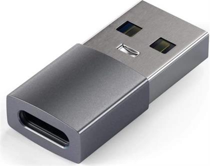 USB-A TO USB-C GREY ADAPTER SATECHI