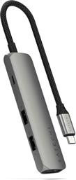 USB-C 4-IN-1 SLIM MULTIPORT 4K GREY ADAPTER SATECHI