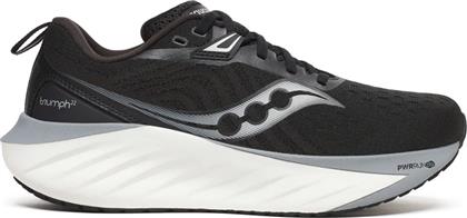 TRIUMPH 22 S10964-200 ΜΑΥΡΟ SAUCONY από το ZAKCRET SPORTS