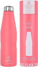 ΜΠΟΥΚΑΛΙ ΘΕΡΜΟΣ ESTIA TRAVEL FLASK FUSION CORAL (750ML) SAVE THE AEGEAN