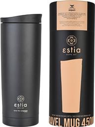 ΠΟΤΗΡΙ ΘΕΡΜΟΣ ESTIA TRAVEL MUG MIDNIGHT BLACK (500ML) SAVE THE AEGEAN