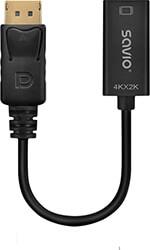 AK-62 DISPLAYPORT(M)-HDMI(F)4K ADAPTER SAVIO από το e-SHOP