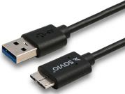 CL-102 USB 3.0 - USB MICRO 3.0 TYPE B CABLE 1M BLACK SAVIO από το e-SHOP