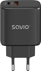 LA-06/B WALL USB CHARGER QUICK CHARGE POWER DELIVERY 3.0 30W SAVIO από το e-SHOP