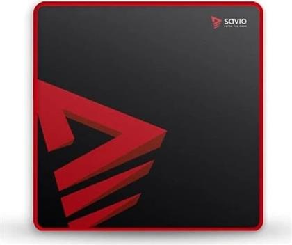 PROFESSIONAL TURBO DYNAMIC GAMING MOUSE PAD MEDIUM - 450 X 450 X 3 MM - ΜΑΥΡΟ/ΚΟΚΚΙΝΟ SAVIO