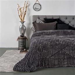 ΚΟΥΒΕΡΤΟΠΑΠΛΩΜΑ ΥΠΕΡΔΙΠΛΟ (220X240) CORTINA GREY SB HOME