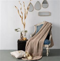 ΡΙΧΤΑΡΙ ΔΙΘΕΣΙΟ 180X240ΕΚ. POLYCOTTON ASLA BEIGE (ΥΦΑΣΜΑ: 80% COTTON - 20% POLYESTER, ΧΡΩΜΑ: ΜΠΕΖ) - - 5206864076815 SB HOME