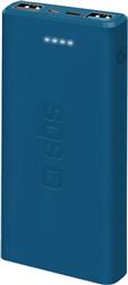 POWERBANK FAST CHARGE 10.000MAH - ΜΠΛΕ SBS
