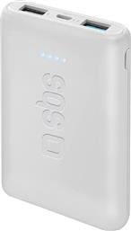 POWERBANK MOBILE POCKETCHARGE 5.000MAH - ΛΕΥΚΟ SBS