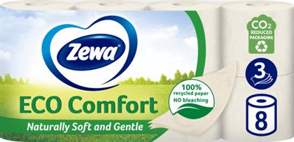 ΡΟΛΟ ΥΓΕΙΑΣ 3ΦΥΛΛΟ ECO COMFORT ZEWA (2X8ΤΕΜX94G) 1+1 ΔΩΡΟ SCA