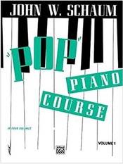 SCHAUM- POP PIANO COURSE BOOK 1