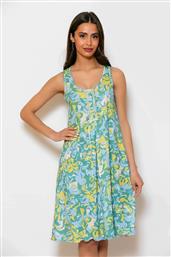 ΓΥΝΑΙΚΕΙΟ ΝΥΧΤΙΚΟ ΑΜΑΝΙΚΟ ΜΕ FLORAL PRINT - 5672 ΓΑΛΑΖΙΟ SCHERZO
