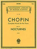 CHOPIN - COMPLETE WORKS BOOK IV - NOCTURNES SCHIRMER