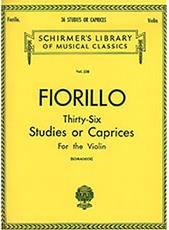 FIORILLO 36 ETUDE SCHIRMER