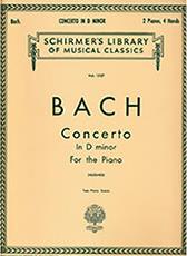 J. S. BACH - CONCERTO IN D MINOR / ΕΚΔΟΣΕΙΣ SCHIRMER