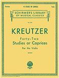 KREUTZER FORTY-TWO STUDIES OR CAPRICES SCHIRMER