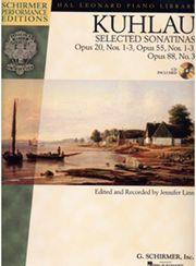 KUHLAU - SELECTED SONATAS ED.LINN BK/CD SCHIRMER