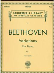 LUDWIG VAN BEETHOVEN - VARIATIONS I / ΕΚΔΟΣΕΙΣ SCHIRMER