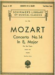 MOZART - CONCERTO N.14 (EB) KV 449 SCHIRMER