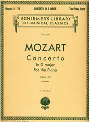 MOZART - CONCERTO N.5 (D) KV 175 SCHIRMER