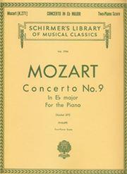 MOZART - CONCERTO NO. 9 (EB) KV 271 SCHIRMER