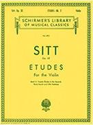 SITT ETUDES OP.32 VOL.II SCHIRMER