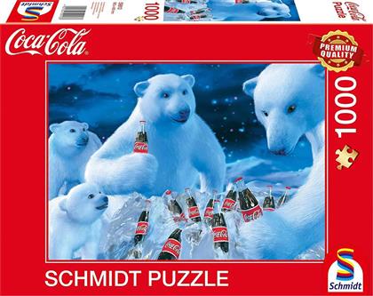 COCA COLA - POLAR BEARS 1000 KOMMATIA (59913) SCHMIDT