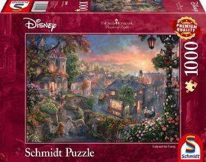 KINKADE-DISNEY Η ΛΑΙΔΗ ΚΑΙ Ο ΑΛΗΤΗΣ 1000 ΚΟΜΜΑΤΙΑ (59490) SCHMIDT