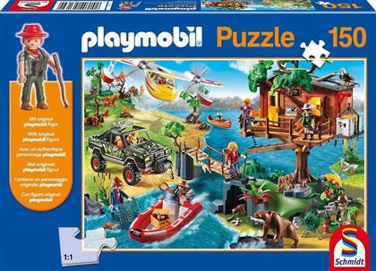 PLAYMOBIL ΔΕΝΤΡΟΣΠΙΤΟ ΜΕ ΦΙΓΟΥΡΑ 150 ΚΟΜΜΑΤΙΑ (56164) SCHMIDT