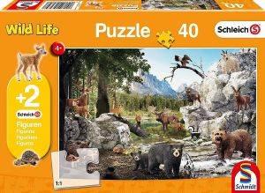 SCHLEICH ΔΑΣΟΣ 40 ΚΟΜΜΑΤΙΑ SCHMIDT από το PLUS4U