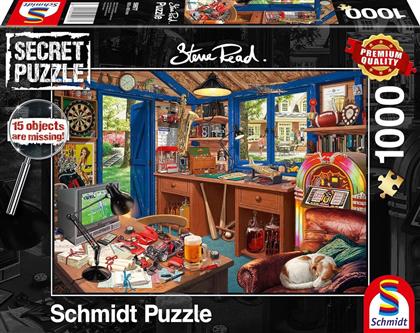 SECRET PUZZLE FATHERS WORKSHOP - STEVE READ 1000 ΚΟΜΜΑΤΙΑ (59977) SCHMIDT